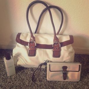 REAL Coach Purse & Matching Wallet